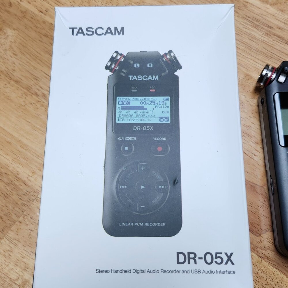 Tascam DR-05X Stereo 2-Channel Handheld Recorder